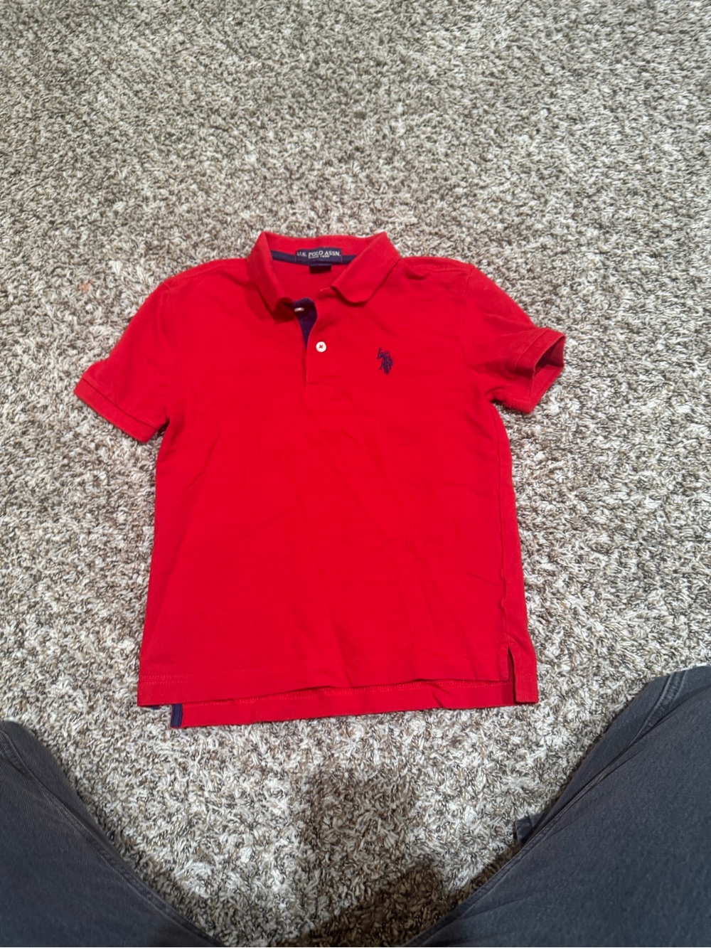 US Polo assassin red polo